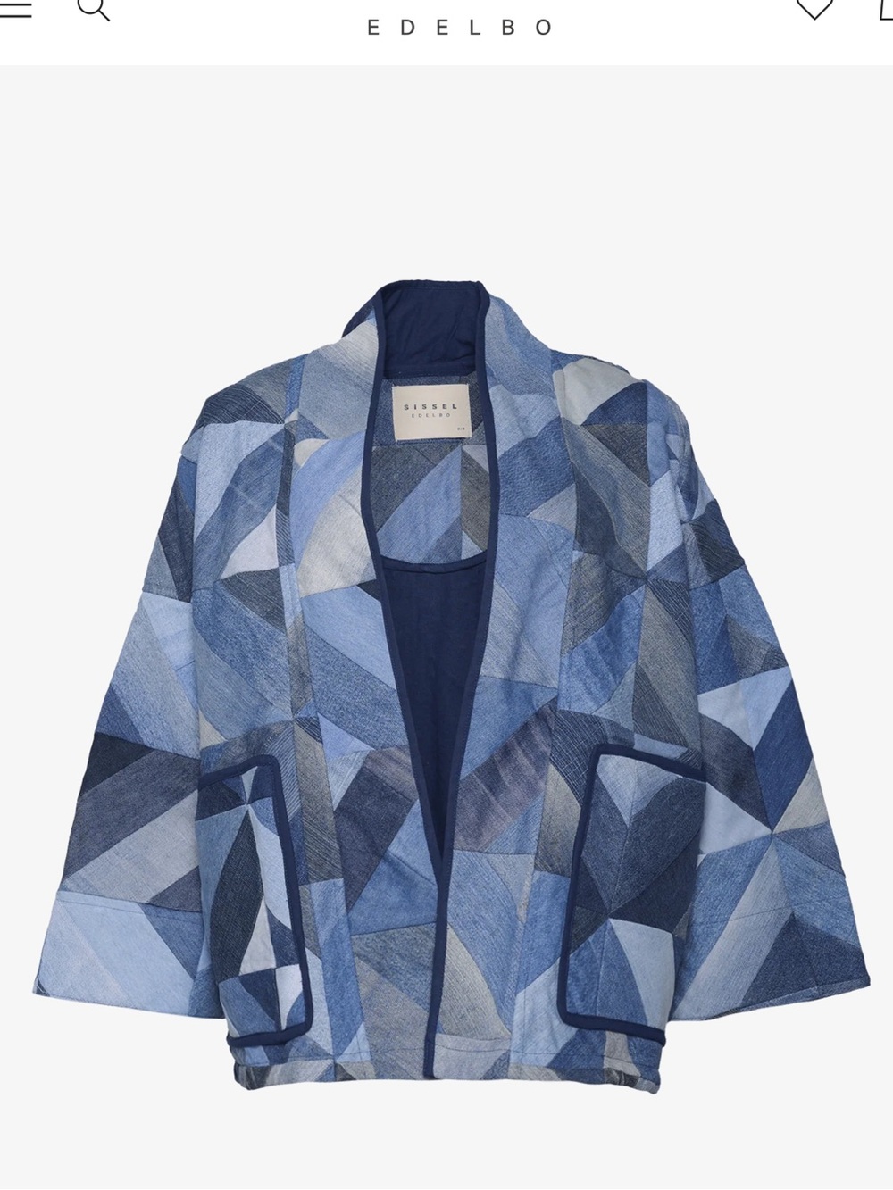 SISSEL EDELBO ELLIOT JACKET denim jacket one size!